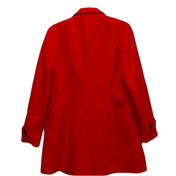 Forever 21 Red Peacoat Large - Picture 3 of 6